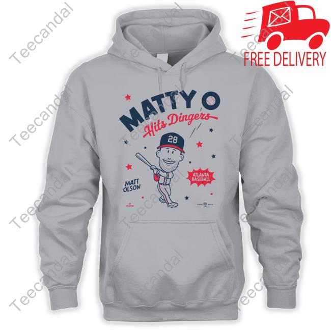 Rotowear Shop Matty O Hits Dingers Hoodie Rotowear Merch Matty O Hits Dingers Funny T Shirt