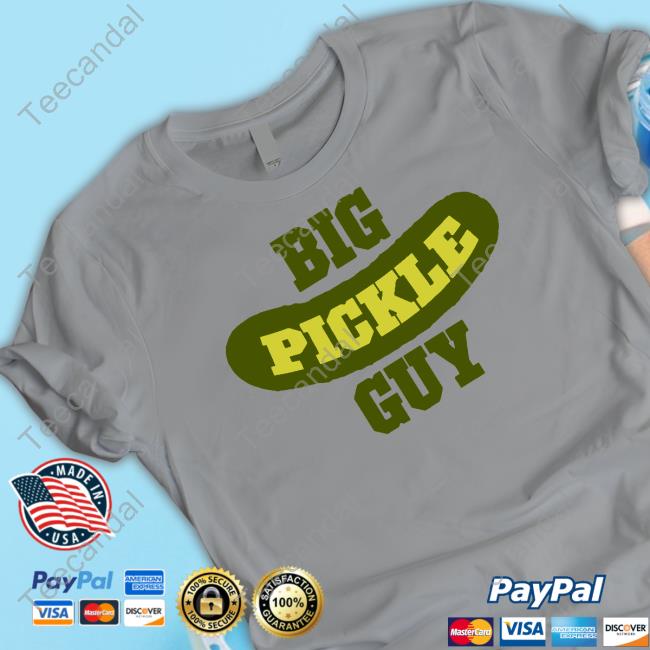 Mcf Merch Big Pickle Guy Tee Middleclassfancy