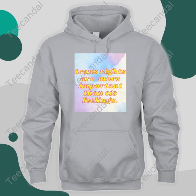 Jj Welles Trans Rights Are More Important Than Cis Feelings Tee Shirt