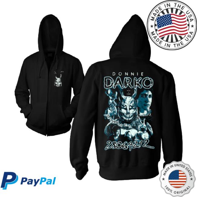 Trending Cavitycolors Merch Store Donnie Darko - Zip Up Tee (Leftovers) Cavitycolors Shop