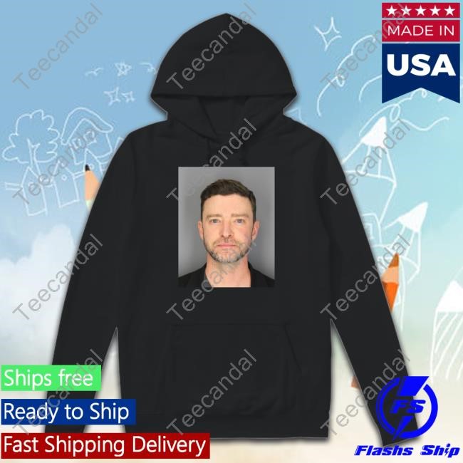 Official Justin Timberlake’S Mugshot Long Sleeve T Shirt