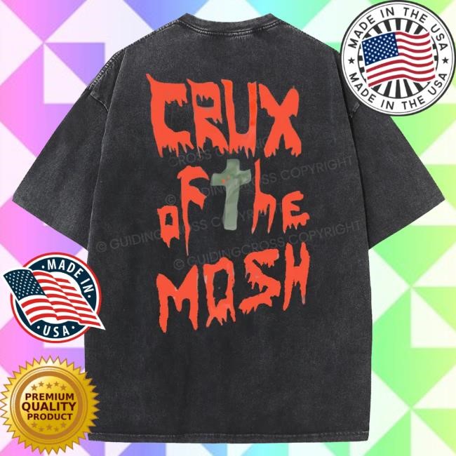 Official Guidingcross Merch Jesus Christ Christian Washed Hoodie Sweatshirt