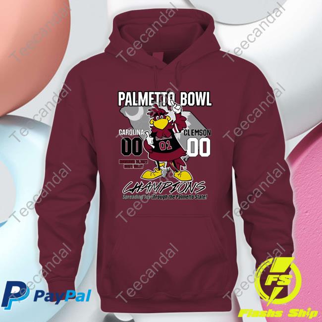 Gamecock Traditions Merch Carolina Gamecocks Vs Clemson Tigers Palmetto Bowl Champions Tee Shirt