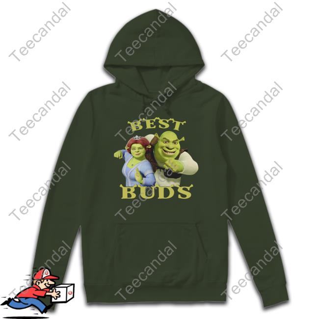 Best Buds Shirt Shrek Fiona And Shrek Best Buds Hooded Sweatshirt