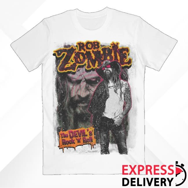 Rob Zombie Store Devils Rock N Roll Crewneck Sweatshirt