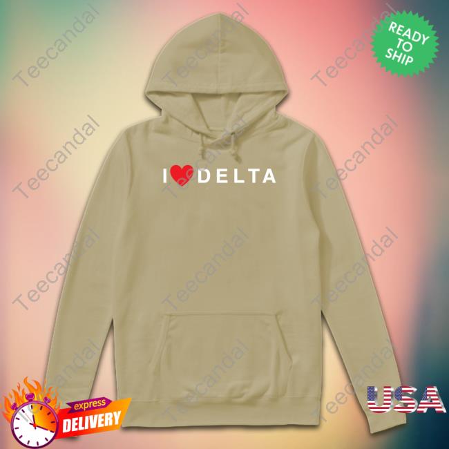 Joe Gatto Wearing I Love Delta Shirts