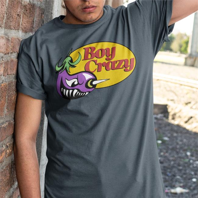 Aubergine Harry Lambert Boy Crazy Shirts Harry Lambert Boy Crazy T Shirts
