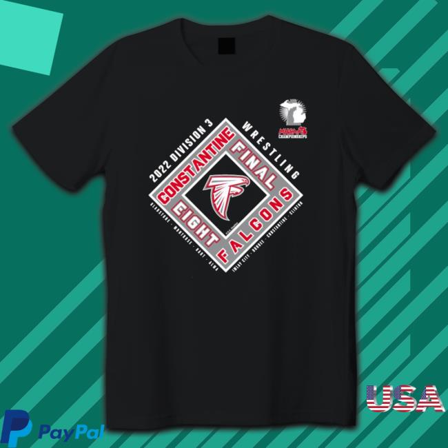 Constantine Falcons 2022 Mhsaa Team Wrestling Final Eight Tee Shirt