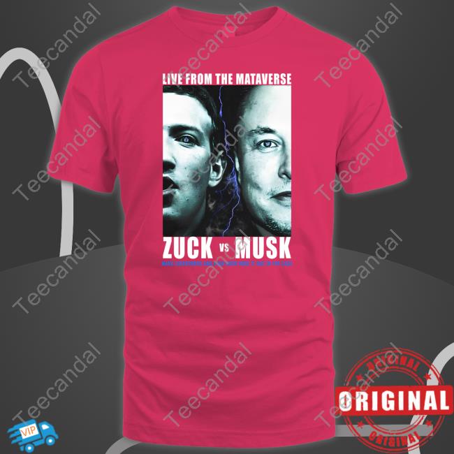 Live From The Metaverse Zuck Vs Musk Long Sleeve Tee