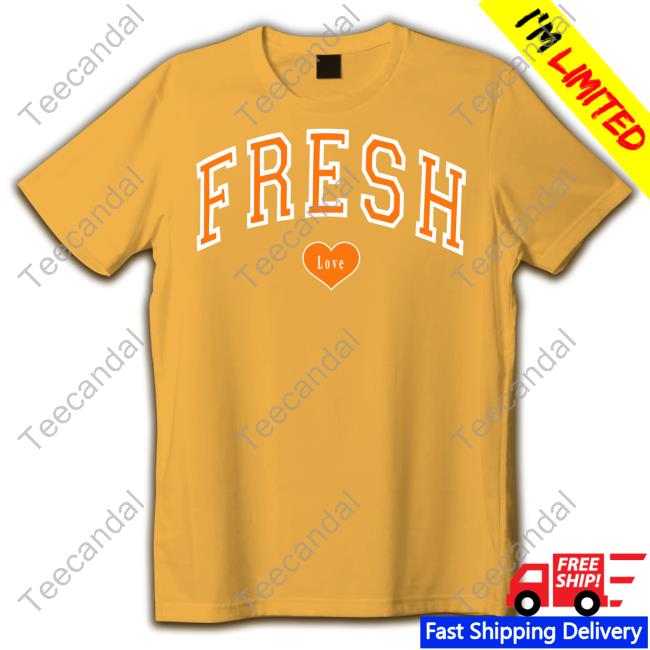 Christopher Sturniolo Wearing Fresh Love Tee
