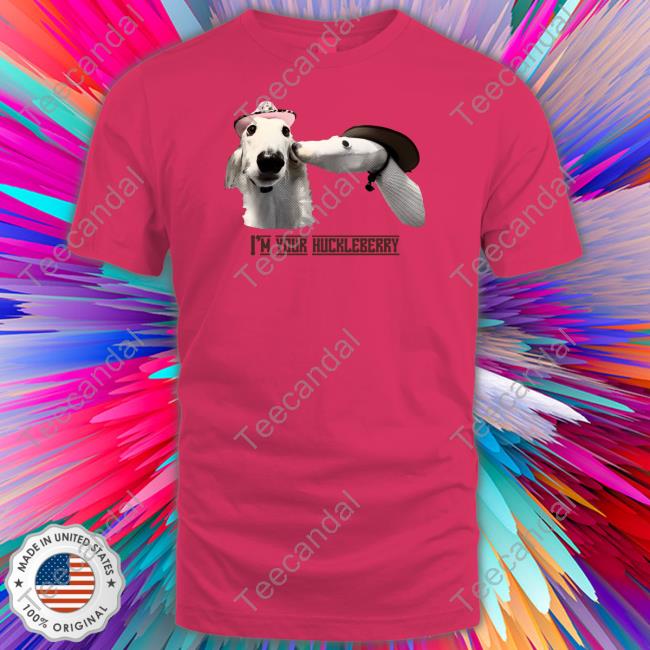 Borzoi I'm Your Huckleberry Tee Shirt