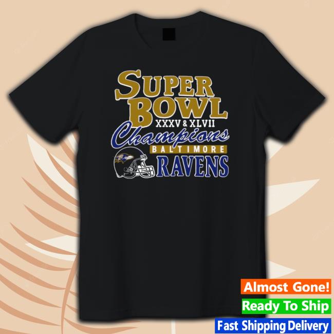 Official Baltimore Ravens Super Bowl Champions Shirts Official Baltimore Ravens Super Bowl Champions Classic Shirt