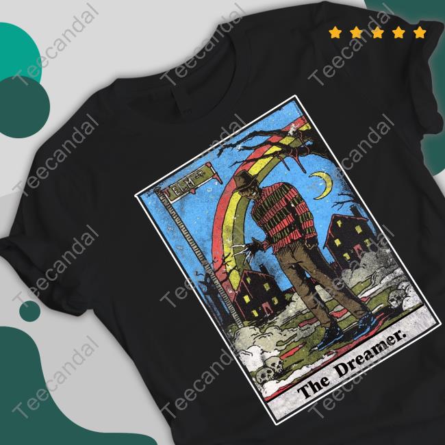 Drew Mcintyre Freddy Krueger The Dreamer Nightmare On Elm Street Official Shirt