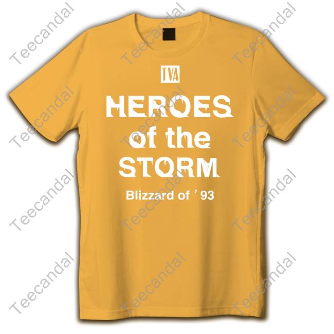 Fainfive Heroes Of The Storm Blizzard Of 93 T Shirt Barrydingles