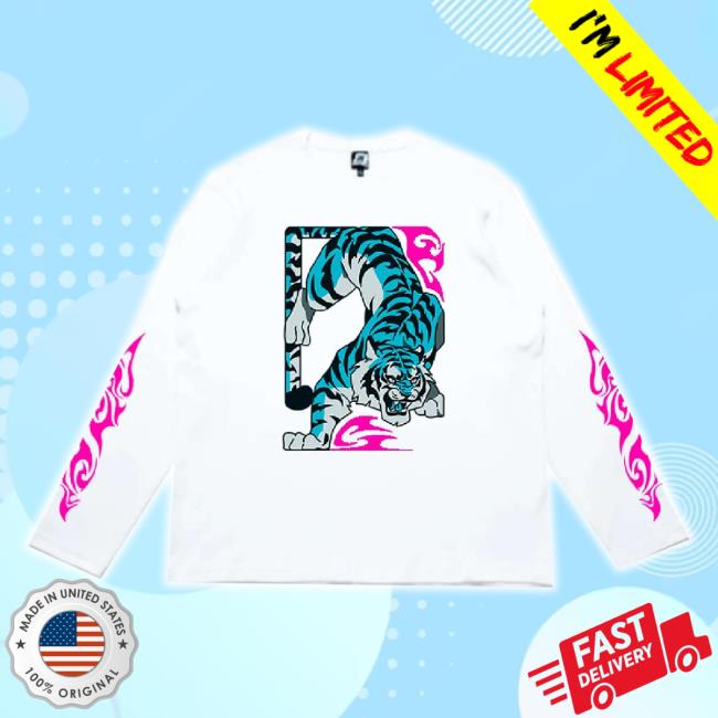 Original Poisonp1nk Mawili Tiger Shirts White