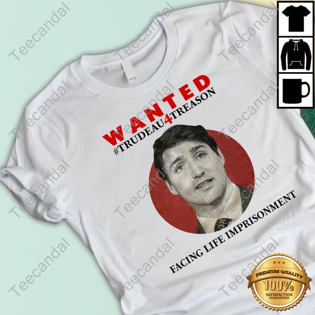 Annette D Wanted Trudeau4treason Facing Life Imprisonment Long Sleeve T Shirt