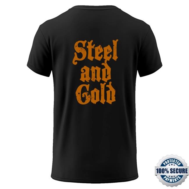 Frozen Crown Steel And Gold T-Shirt Frozen Crown Merch Store Shop