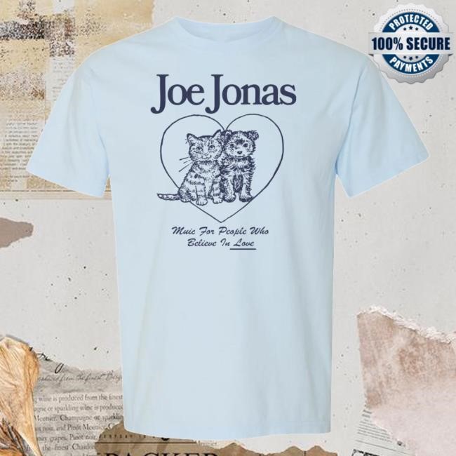 Joe Jonas Merch Store Animal Friends T-Shirt
