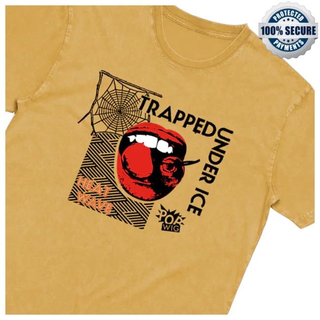 Trapped Under Ice Merch Trapped Under Ice Cherry Lips On Mustard Youth T Shirt Allinmerch