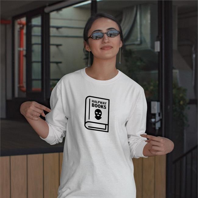 SheaSerrano Halfway Books Shirt Grey