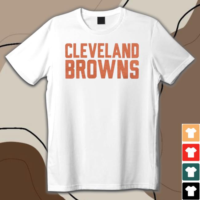 Block Cleveland Browns Tee