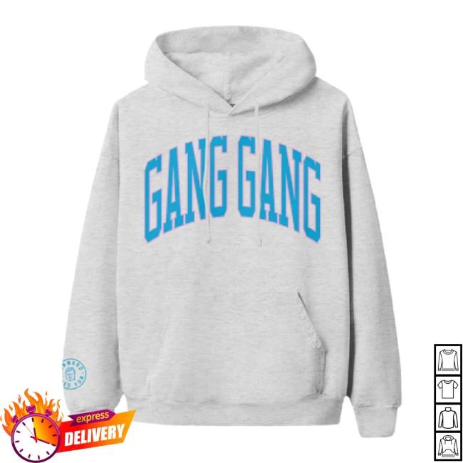 Original Gang Gang Heather Grey Hoodie Theo Von Store Merch Store