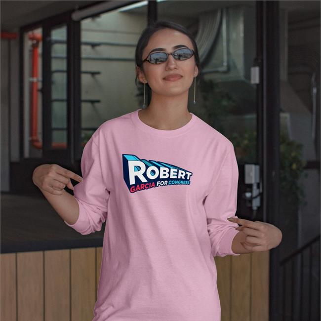 Robert Garcia For Congress Tee Robert Garcia Store White