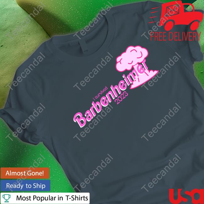 I Survived Barbenheimer 2023 T-Shirt Barbenheimer 2023 Tee Shirt