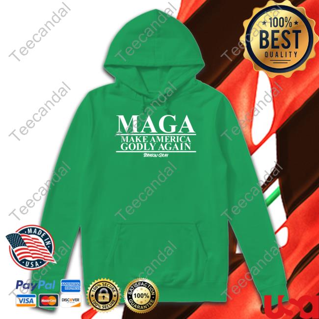 Ccg Bryson Maga Make America Godly Again Tee