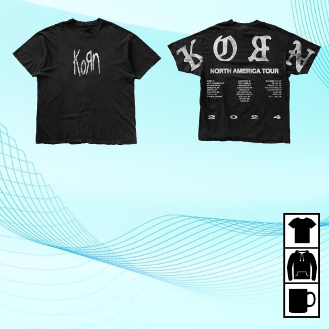 Korn Old English North America Tour Hoodie