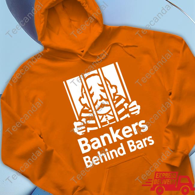Paint With Alex Merch Bankers Behind Bars Bad For America Shitibank We're Felons Crooks Long Sleeve