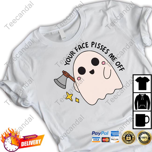 Official Your Face Pissed Me Off Hooded Sweatshirt Raven_Swallows