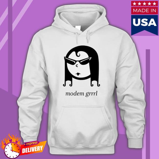 Modem Grrrl Long Sleeve Shirt