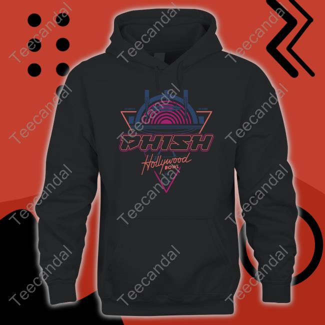 Live Phish Store Phish Tour '23 Los Angeles Hollywood Bowl 2023 Hoodie