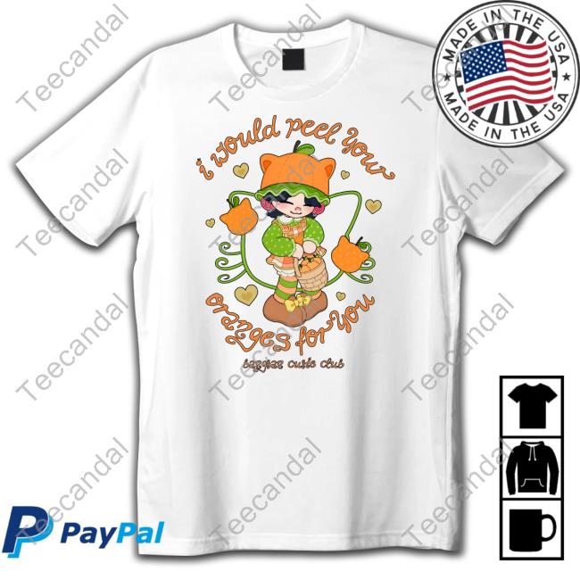Lizi Bug I Would Peel You Oranges For You Bangtan Cutie Club Tee Shirt