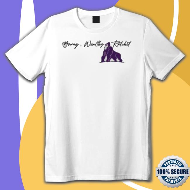 Young Wealthy Ratchet Glorilla Burst Ski Mask shirt