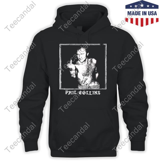 Phil Collins Middle Finger Tee