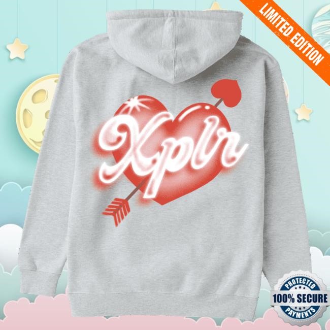Official Xplr Shop Lovers Sweater Grey Heather