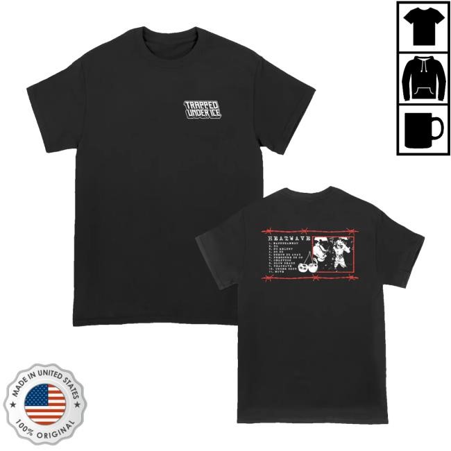Trapped Under Ice Merch Trapped Under Ice Heat Wave Live Tee Allinmerch