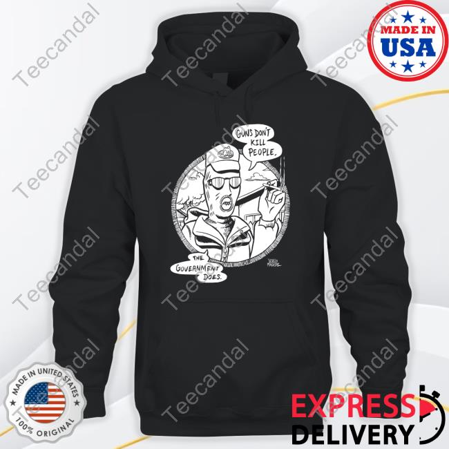 Punk With A Camera Merch Guns Don't Kill People The Goverment Does Biablo Macabre Hoodie