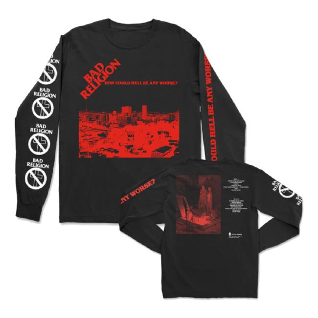Trending Artist First Merch Store How Could Hell Be Any Worse Sweater (Black) Artistfirst Shop