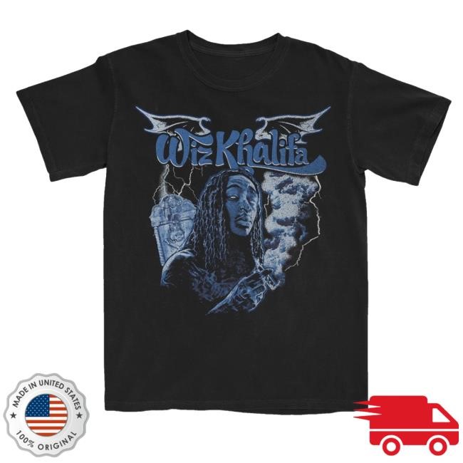 Wiz Khalifa Merch Wiz Khalifa Undertaker Crewneck Sweatshirt