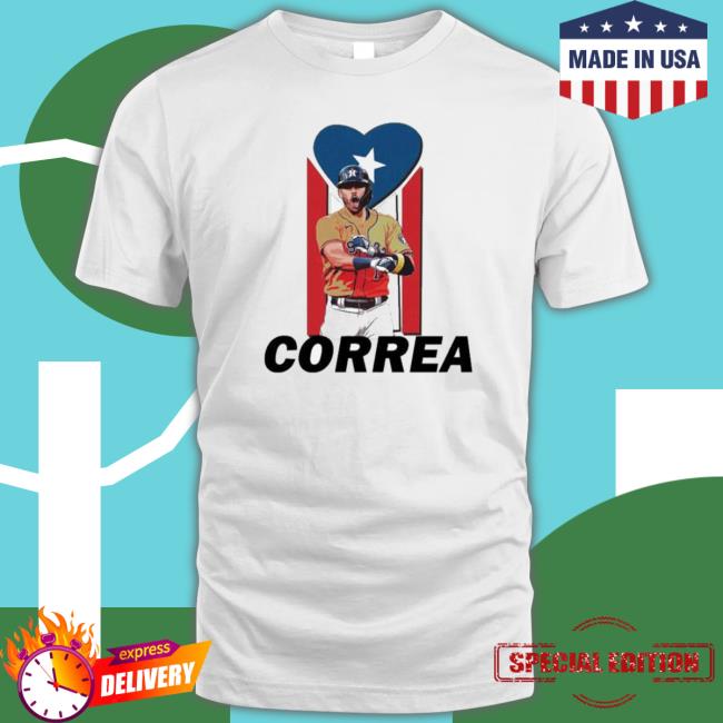 Puerto Rican Pro Baseball Player Carlos Correa Tee