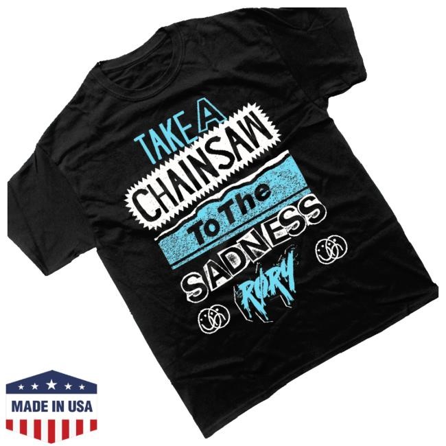 Trending Røry Merch Chainsaw Hoodie Sweatshirt Black