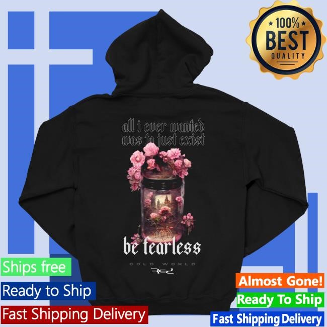 Official Red Merch Store Cold World Zip Up Hoodie