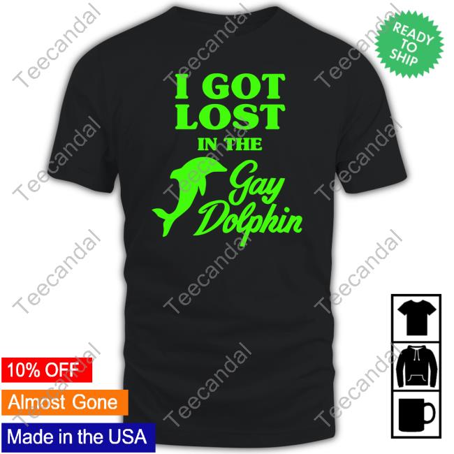 Alestorm Merch I Got Lost In The Gay Dolphin Funny T Shirt Warsaw