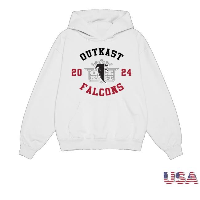 Outkast Merch Outkast X Atlanta Falcons Stankonia Hoodie Sweatshirt
