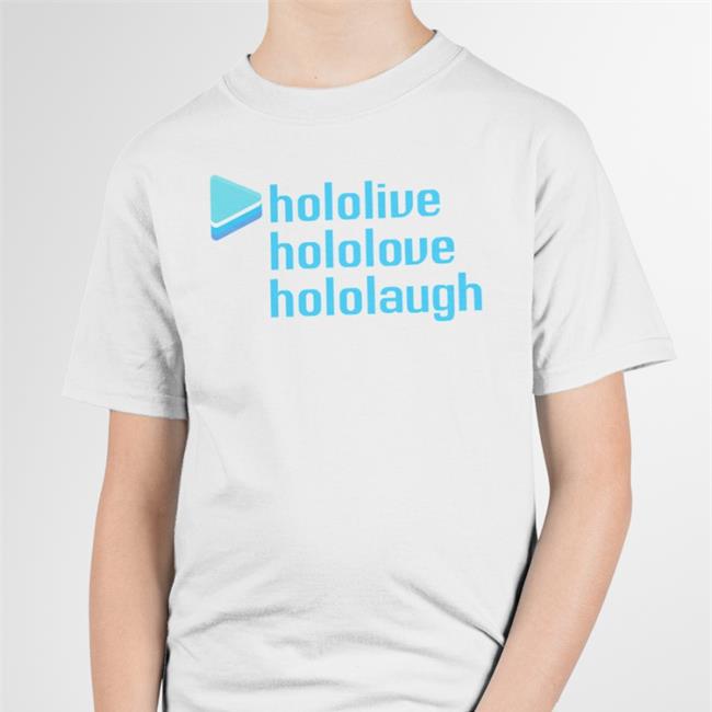 White Spiritsnar Hololive Hololove Hololaugh Shirt