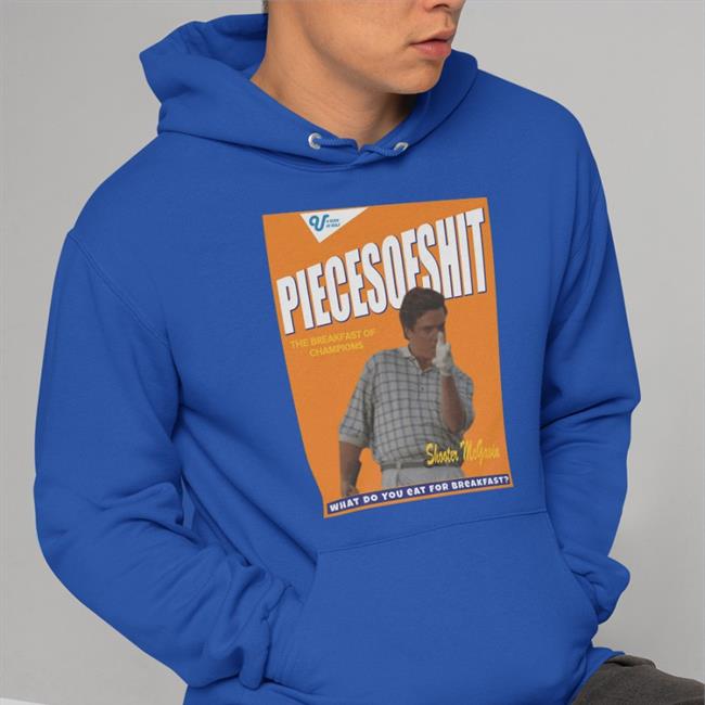 L.A. Beast Piecesoeshit Breakfast Of Champions What Do You Eat For Breasfast Tee Shirt Usuckatgolf Merch