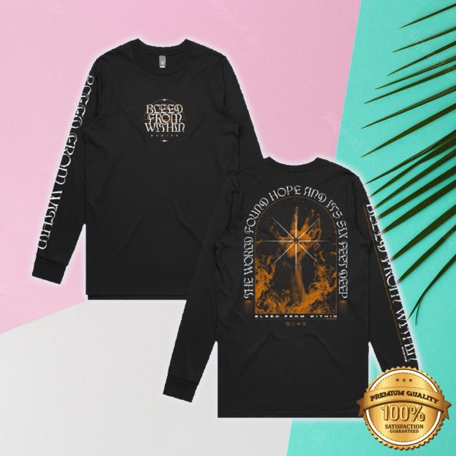 Original Bleed From Within Merch Store The Will To Resist Shirts– Black Bleedfromwithin Shop